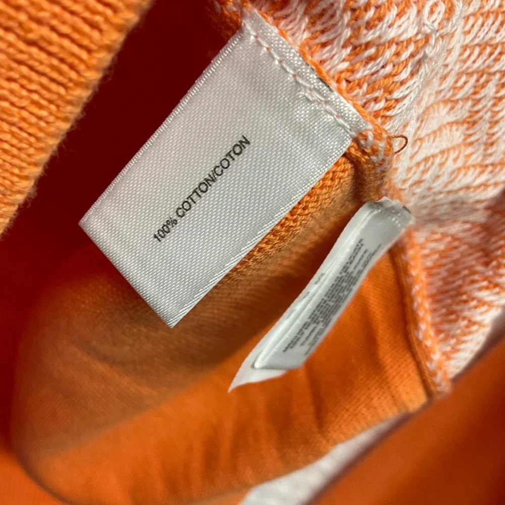 Cutter & Buck Mens Orange V-Neck Sweater 2008 US Womens Open‎ Interlachen Golf